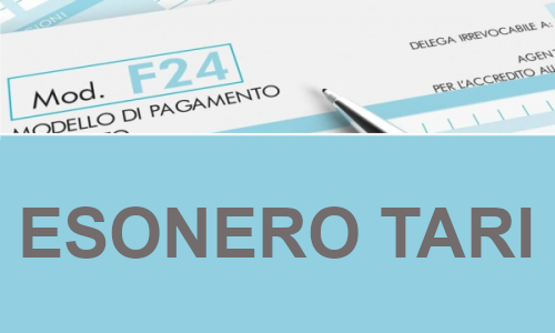 PRESENTAZIONE ISTANZE ESONERO TARI 2025